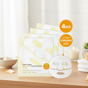 SUNGBOON EDITOR Deep Collagen Niacin-Vita C Brightening Mask 37g X 4ea Good Quality Facial Masks - Product Image 3