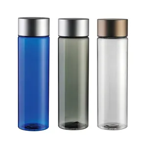 32Oz Plastik Botol Air Bebas Bpa Daur Ulang Bening Kustom dengan Tutup Logam Produsen Grosir