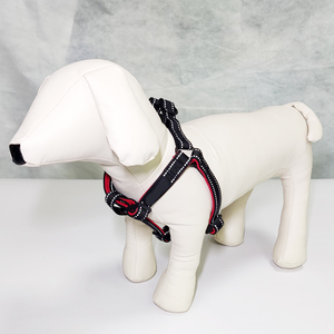 Verstellbarer Hunde gurt mit <span class=keywords><strong>Nylon</strong></span> riemen und Schnell verschluss leine Set Kunden spezifisches Polyester gewebe für Tierhalter - Product Image 5