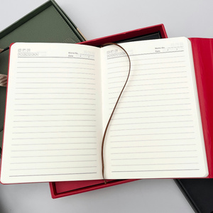 <span class=keywords><strong>Brand</strong></span> <span class=keywords><strong>New</strong></span> Nguồn cung cấp văn phòng máy tính xách tay A5 da máy tính xách tay Tạp Chí máy tính xách tay với bút - Product Image 4