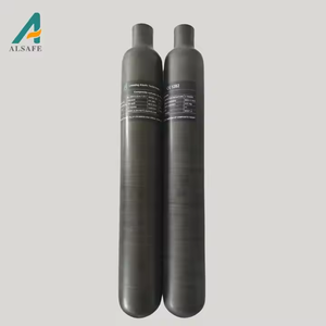 Bombola in Fibra di Carbonio ALSAFE Opaca 0,7L, Serbatoio HPA 700cc 300bar per PCP - Product Image 1