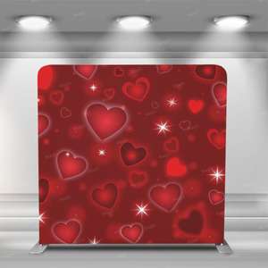 Personnalisé 7,6x7,6 pieds Bienvenue à 2000 Exposition Taie d'oreiller Toile de fond Affichage Tension Tissu Double Face Photo Booth Stand Bannière - Product Image 3