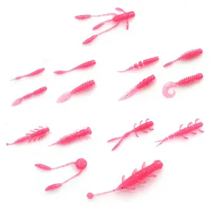Mehrere Arten Soft Worm Lure Pin Tail Lure 4cm/5cm 0,3g/0,5g Sinking Soft Lure Pesca Silikon Ice Fishing Tackle