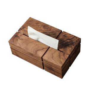 Tùy Chỉnh Sáng Tạo Khác Biệt Kích Thước Và Hình Chất Lượng Cao Khăn Ăn Organizer Container Gỗ Mô Lưu Trữ Hộp - Product Image 6