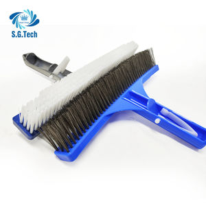 Brosse de nettoyage de piscine en acier inoxydable Water Crown, ensemble complet, outil efficace pour les accessoires de spa et de piscine - Product Image 4