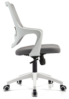 Tissus en maille modernes de couleur blanche pour chaises mi-dos chaise de bureau en maille chaise de bureau pivotante en maille