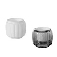 Pot Bunga Maxuan Gaya Nordik Kreatif, Anti Kering, Bahan PET, untuk Meja Dalam Ruangan/Balkon, Bentuk Labu, Grosir