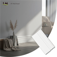 Moulure murale décorative en PS imperméable, plinthe flexible pour la décoration intérieure de la maison et du bureau, installation facile