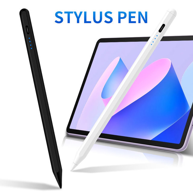 Custom Logo Active Capacitive Touch Screen Type-C Fast Charging Stylus Pen for Apple Ipad Magnetic Stylus Pencil