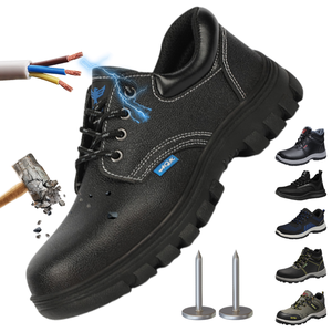 Bottes de sécurité ASTM F2413 EN 61340 ESD Chaussures sûres Semelle intermédiaire en Kevlar Protection contre la perforation - Product Image 1