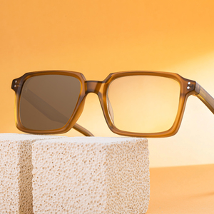 Lunettes de soleil photochromiques anti-lumière bleue UV400 carrées personnalisées avec logo rétro Partagas Wholesale Designer pour hommes - Product Image 2