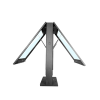 65 "Dual Screen Freistehendes LCD Digital Signage Doppelseitiges Totem-Touch-Display für den Außenbereich Werbung für LCD-Fernseher