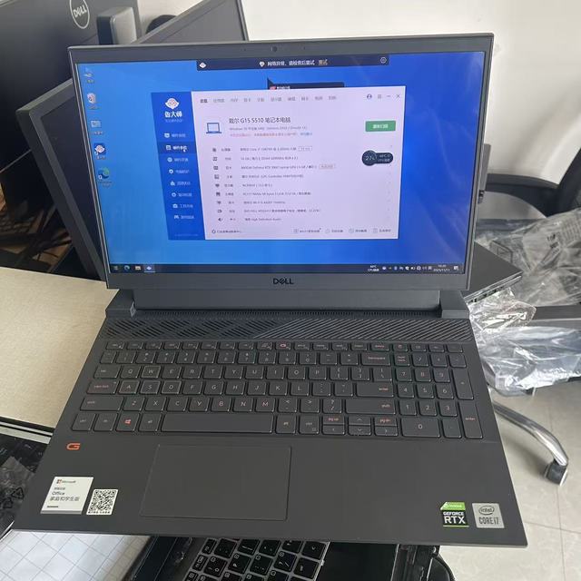 Dell G15 5510 Gaming Laptop Core I7-10870H RTX 3060 16GB RAM 512GB SSD 15.6-inch Windows 11 60Hz Refresh Rate Used Laptop