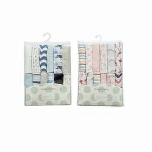 Lot <span class=keywords><strong>de</strong></span> 12 serviettes douces carrées pour la salive et le sueur, assortiment aléatoire <span class=keywords><strong>de</strong></span> serviettes <span class=keywords><strong>de</strong></span> <span class=keywords><strong>bain</strong></span> en coton en forme <span class=keywords><strong>de</strong></span> fleur pour bébés garçons et filles, soins pour bébés en voiture - Grande Vente - Product Image 1