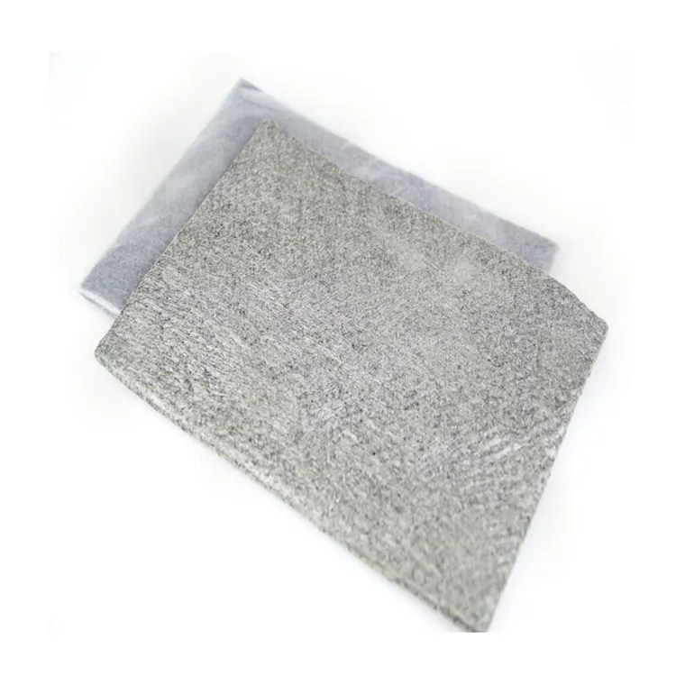Feltro in fibra di metallo sinterizzato con filtro in feltro agugliato non tessuto in acciaio inossidabile 100% 316L a buon mercato all'ingrosso