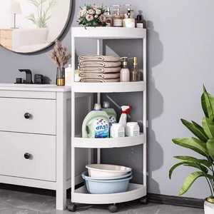 HALO 3 Tier Plastic Bathroom Corner Shelf <b>Shower</b> Caddy <b>Storage</b> Organizer Space Saving <b>Shower</b> <b>Rack</b> for Home Bathroom OEM ODM - Product Image 6