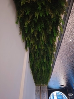 Plante Artificielle Murale Faite à la Main en Plastique, Feuille Décorative, Écologique, pour Intérieur/Extérieur, Spécial Nouvel An Chinois