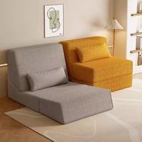 Canapé-lit en tissu pliable, canapé double usage pour salon et chambre à coucher, canapé simple à compression, fauteuil paresseux