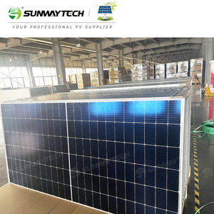 単結晶パネルソーラー550ワットソーラーパネルフラットルーフ取り付けPVソーラーサーマルハイブリッドパネル - Product Image 3