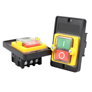 Interruptor de Botón Impermeable KAO-5M para Calderas de 220V/380V, Taladros de Banco, Máquinas de Corte, Herramientas Mecánicas, 3A Máx. Corriente 24V/12V - Product Image 1