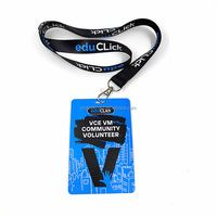 Livraison rapide Impression personnalisée Vip Lanières de badges nominatifs laminés pour les événements VIP Backstage Pass