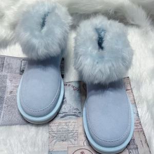 Botas de Nieve de Diseño de Lujo al por Mayor, Elegantes, Antideslizantes, Cómodas, Cálidas, Ligeras, Transpirables, Personalizadas, con Forro de Cuero Genuino - Product Image 5