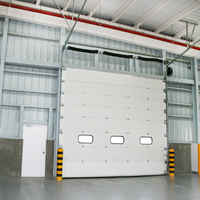 Panneau de porte en acier de haute qualité 40 mm pour porte de garage automatique moderne à levage vertical pour entrepôt industriel et hôtel