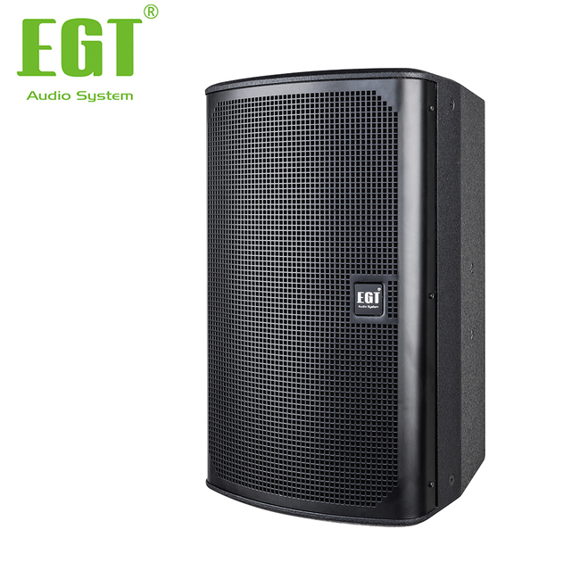 1x12" Inch EGT 2-Way Professional Full Range Passive Loudspeaker Wood Enclosure High SPL Peak Power High Quality Hot First Sale