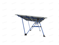 Système de carport solaire pré-assemblé en acier au carbone, surface anodisée, durée de vie de 20 à 25 ans, pour usage domestique, autoroute, arrêt de bus
