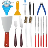 Kit et ensemble d'outils de nettoyage pour imprimante 3D à résine avec technologie de polymérisation par lumière Modèle M172