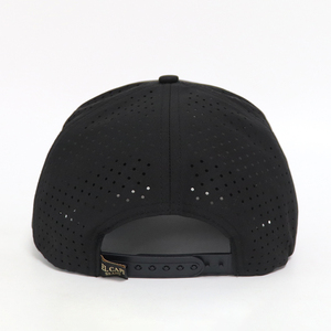 Wholesale Custom 5 Panel Embroidery Logo Baseball Cap Sporty Performance Gorras Laser Cut Holes Waterproof Golf <b>Hats</b> with Rope - Product Image 6