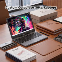 Ordinateur portable professionnel OEM personnalisé 10,5 pouces, écran tactile métallique 360° °   Ordinateur portable rotatif 4-en-1 Intel N150 pour cadeaux d'entreprise