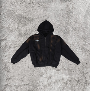 Sudadera con Capucha de Felpa Gruesa para Hombre, Diseño Nuevo 2026, Color Sólido, Cierre de Cremallera, Talla XL, Ropa Urbana, Térmica, 100% Algodón, Talla Grande - Product Image 4