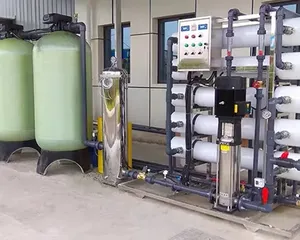 Machine à osmose inverse pour eau purifiée de 1000 l, type commercial, 1000 l/h, installation complète d'osmose inverse, forée à partir de puits, système d'osmose inverse de 500 l/h - Product Image 1