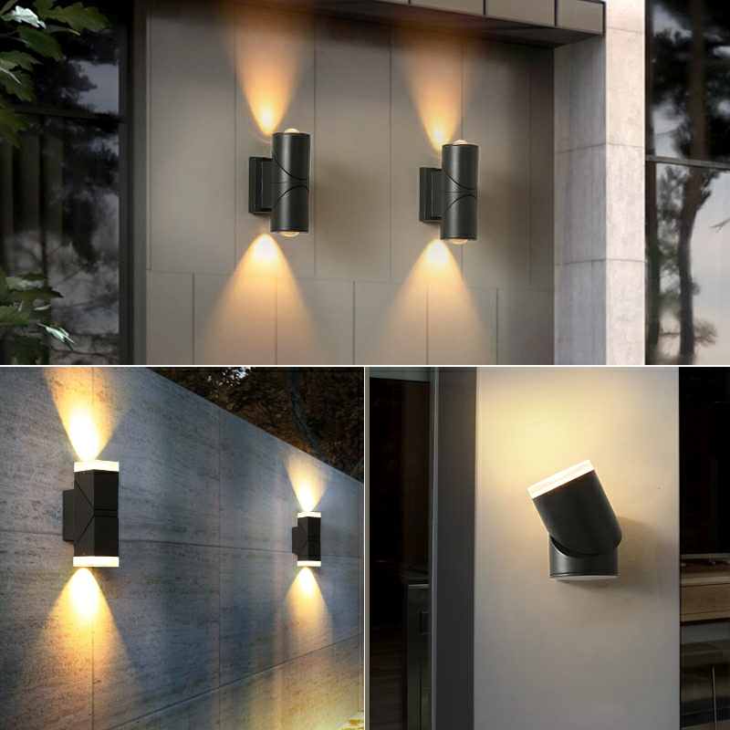 Led buiten wandlamp led buiten wandlamp waterdicht licht buiten veranda led licht met bewegingssensor licht buitenverlichting