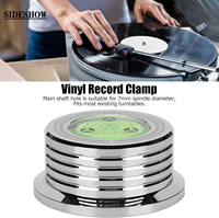 Aluminium LP Vinyl Draaitafel Schijfstabilisator Record Gewichtstabilisator LP Record Stabilisator voor Vinyl Draaitafel Speler Accessoire