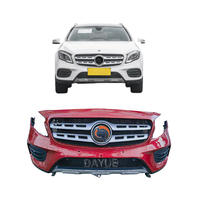 Venta al por mayor de fábrica utilizada para Mercedes Benz GLA clase 156 Kit de parachoques delantero Conjunto de rejilla de parachoques delantero original de segunda mano