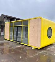 Villa conteneur modulaire préfabriquée en acier haute résistance, extensible et respirante, 2, 3 ou 4 chambres, montage facile, maison mobile, dortoir