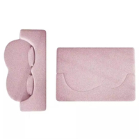 Sofá cama plegable rosa de 2 plazas moderno sofá de nube reclinable con embalaje de compresión suave para uso en dormitorio y hotel