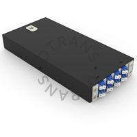 Modul Kotak Kaset Serat Optik Pre-terminasi 24 Core SM 1550nm Port MPO Seri FM Logam untuk Panel Patch Jaringan FTTH
