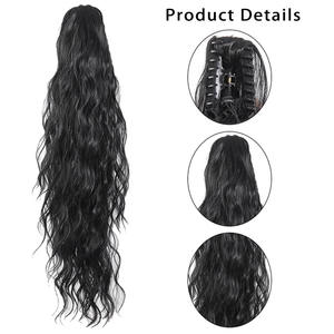 วิกผมมิสโพนี่เทล 1B242302331B304864182724T13601001824 เส้นผมทนความร้อนสูง ผมยาวหยิก PY541 - Product Image 5