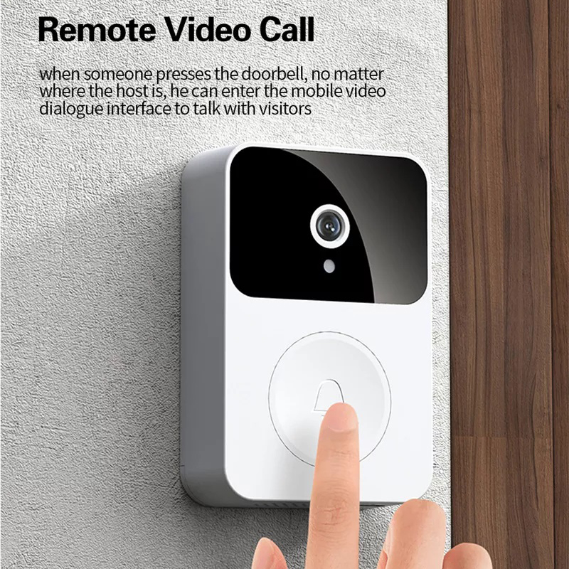 home door ring with camera with inside screen