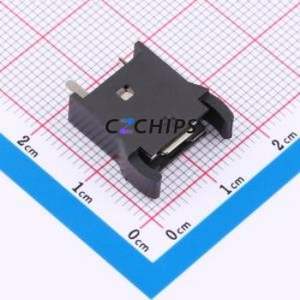 BS-1201-DJ-1B Button & Strip Battery Connector Through hole Component (THT) Connector Battery Holder <b>CR1220</b> Tin - Product Image 1