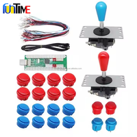 Kit d'arcade bricolage pc sanwa pour machine de jeu Joystick américain bouton poussoir