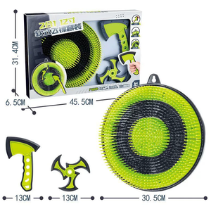 Cible de fléchette de hache volante pour enfants Conception de <span class=keywords><strong>boomerang</strong></span> triangulaire sûre pour l'entraînement de soulagement du stress Compétition sportive en plastique - Product Image 3