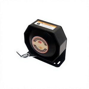 Bocina de Alarma de 200W, 12V, 8 Ohmios, Negra, Plana, Ultrafina, para Altavoz de Coche, Uso General - Product Image 2