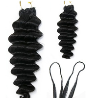 Extensions de cheveux humains brésiliens Remy bouclés en gros, ondulations profondes, cheveux à crocheter pour coiffures bouclées et effet plume – Fournisseur de confiance