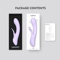 WINYI WY0781 Multifunktionaler Klopf-Vibrator für Frauen Wasserdichter Silikon G-Punkt Klitoris-Stimulator Sexspielzeug