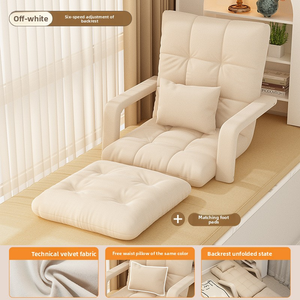 Chaise pliante inclinable de chevet pour dortoirs <span class=keywords><strong>étudiant</strong></span>s maison matelas Tatami pliant pour une <span class=keywords><strong>personne</strong></span> peut s'allonger ou dormir canapé-lit - Product Image 3