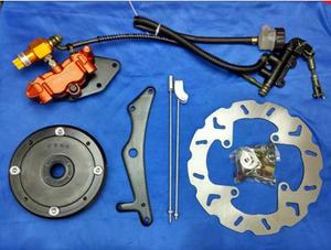 Cơ chế Phanh đĩa, phanh trống thay đổi thành Phanh thủy lực đĩa, xe máy phổ thông - Product Image 3